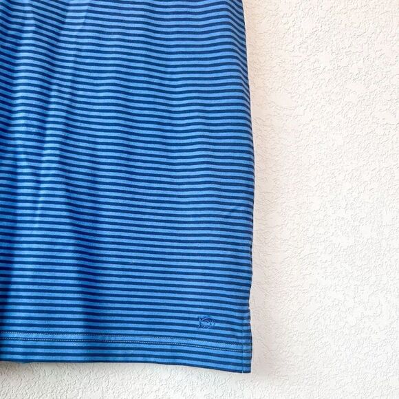 Southern Tide Blue Abigail Striped Short Sleeve T-Shirt Dress Size XS - Picture 3 of 7